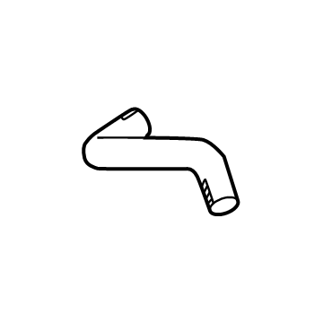 Lexus 16552-25010 HOSE, INTERCOOLER CO