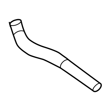 Lexus 16552-25020 HOSE, INTERCOOLER CO
