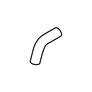 Lexus 16553-25010 HOSE, INTERCOOLER CO