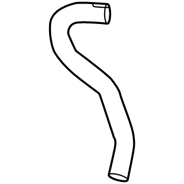 Lexus 16554-25010 HOSE, INTERCOOLER CO
