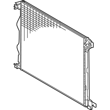 Lexus 16550-F0030 RADIATOR ASSY, INTER