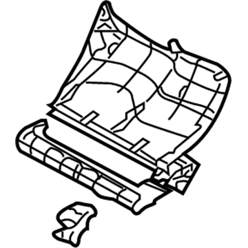 Hyundai 84750-2E500-U7 Panel Assembly-Lower Crash Pad, LH