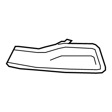 Nissan 62256-5SF0A Finisher-Front Bumper