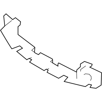 Nissan 62090-5SA0A Absorber-Energy, Front Bumper