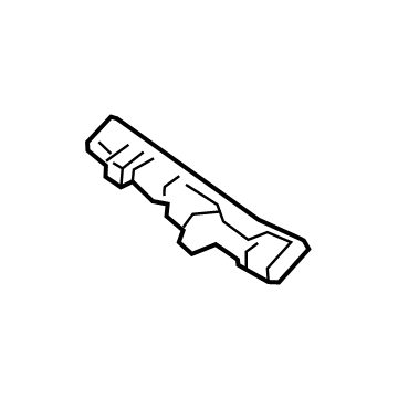 Nissan 62224-5SK0A Bracket-Front Bumper Side, RH