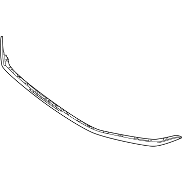 Nissan 62084-5SN0A Moulding-Front Bumper, Lower