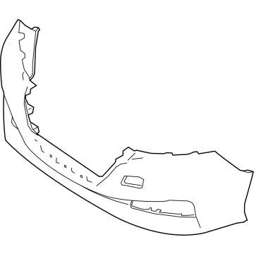 Nissan 62022-5SF0H Face Fr Bumper