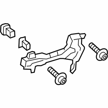 Lexus 69203-53021 Frame Sub-Assembly, Rear Door