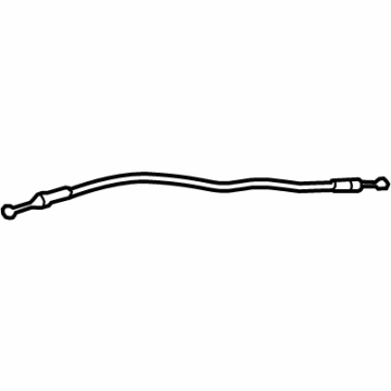 Lexus 69730-53040 Cable Assembly, Rear Door