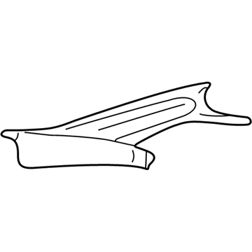 GM 12455091 Extension Asm, Quarter Outer Panel Upper Rear (RH) <Use 1C4J 31