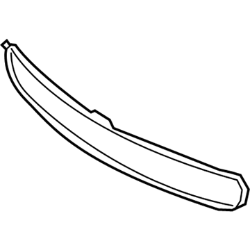 Infiniti 62256-1MS0A Front Bumper Grille