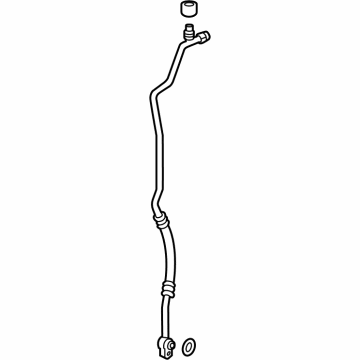 Acura 80341-TYA-A01 Hose Complete, Receiver