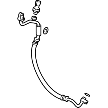 Acura 80315-TYB-A01 HOSE, DISCHARGE