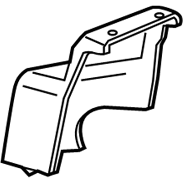 GM 22826687 Seat Belt Cover