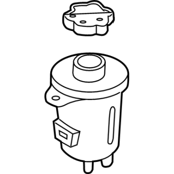 Ford HC3Z-3E764-C Power Steering Pump Reservoir