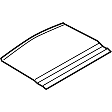 BMW 51-16-9-118-241 Rubber Insert, Oddments Tray Rear