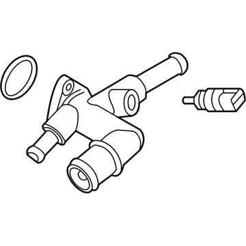 Kia 256002E100 Control Assembly-COOLANT