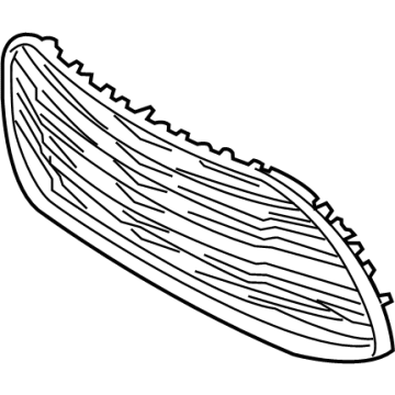 Toyota 53102-07040 Lower Grille