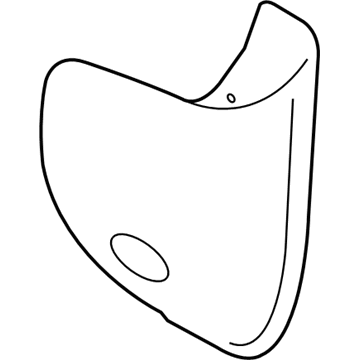 Ford BE8Z-16A550-AC Mud Guard