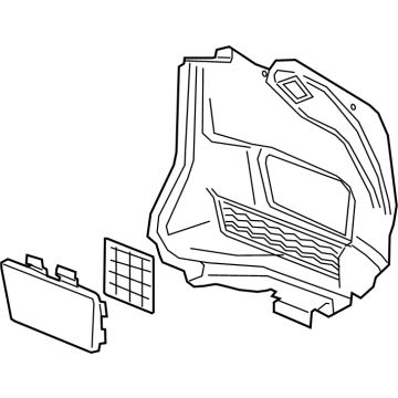 GM 84134561 Trunk Side Trim