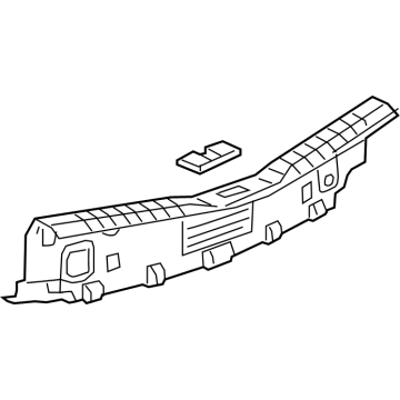 GM 84040731 Rear Panel Trim