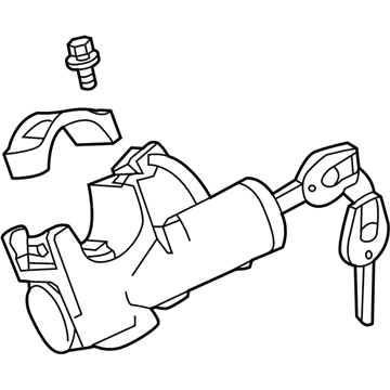 Nissan D8700-4BA1A Lock Steering