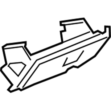 GM 15139715 Knee Bolster Bracket