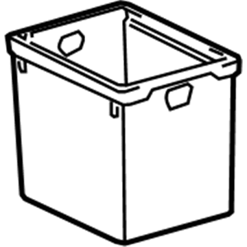 Lexus 58826-0E010 Pocket, Console Box