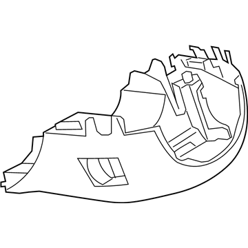 BMW 61-31-9-207-006 Trim Panel, Steering Column, Bottom