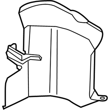 Nissan 48382-JP00B INSULATOR-Heat, Power Steering