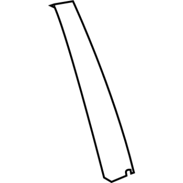 Mopar 68351204AB APPLIQUE-B Pillar