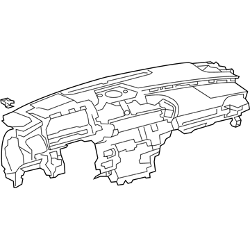 Lexus 55400-06030-C1 PAD ASSY, INSTRUMENT