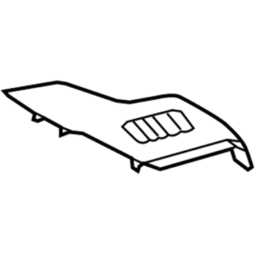 Lexus 55956-76010-C0 Plate, DEFROSTER Nozzle Opening