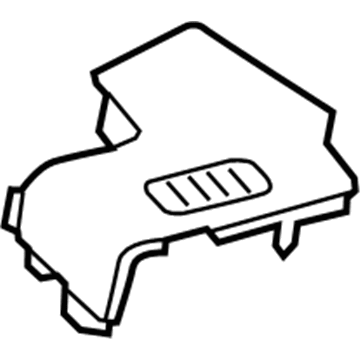 Lexus 55955-76010-C0 Plate, DEFROSTER Nozzle Opening