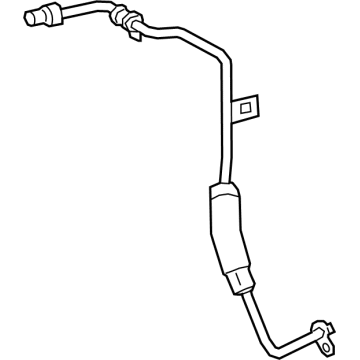 BMW 11-53-8-651-261 LINE, TURBOCHARGER-COOLANT P