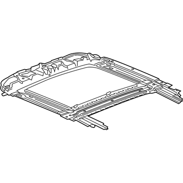 GM 84242410 Sunroof Frame