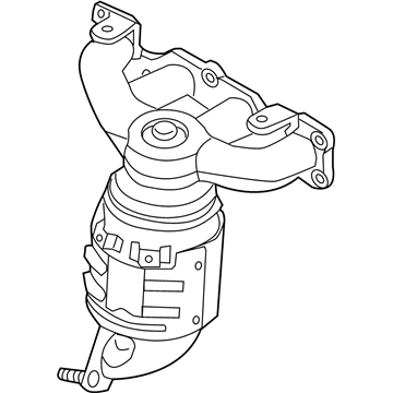 Kia 285102G260 Exhaust Manifold Catalytic Assembly