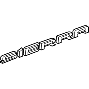 GM 23400374 Nameplate