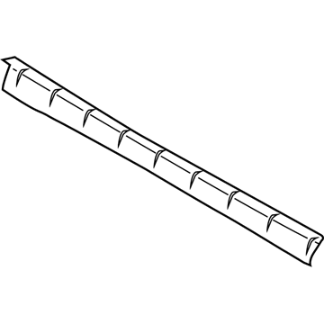 BMW 51-23-7-345-975 Seal, Bonnet, Rear