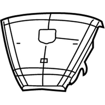 Mopar UW70XDVAG Driver Air Bag