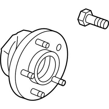 GM 13502785 Hub & Bearing
