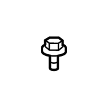 Lexus 90105-06260 Bolt, Washer Based H