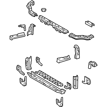 Toyota 53201-21061 Radiator Support
