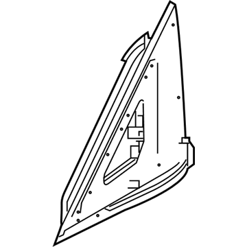 Infiniti 96358-4AM0A Packing-Door Mirror, RH