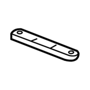 Hyundai 86672-3S000 Bracket Assembly-Rear Bumper Side Upper