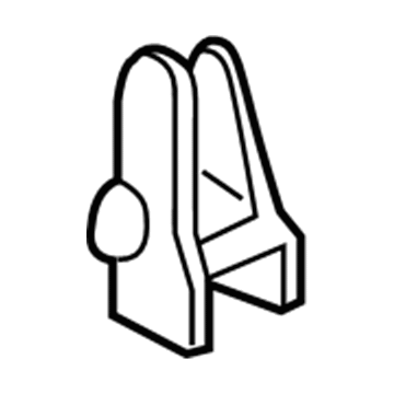 Hyundai 86622-4R000 Absorber-Rear Bumper Energy, RH