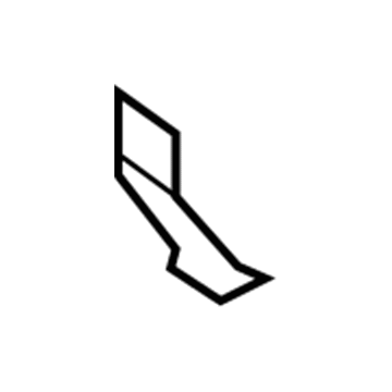 Hyundai 86635-3Q500 Bracket-Rear Rail Lower Mounting