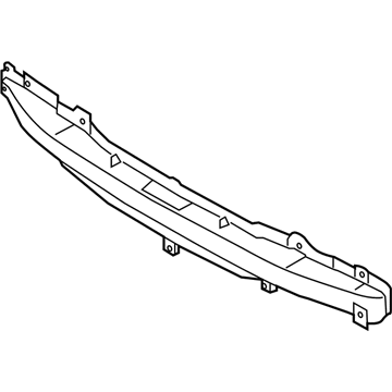 Hyundai 86631-3Q700 Rail-Rear Bumper