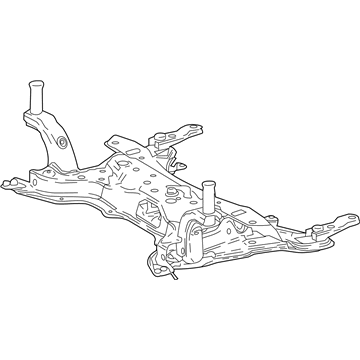 Toyota 51201-10122 Suspension Crossmember