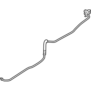 BMW 17-22-7-560-982 Transmission Oil Cooler Line, Return